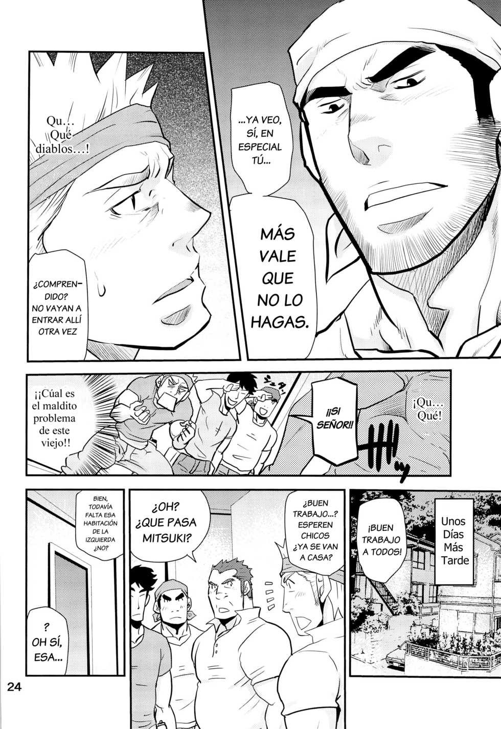 (C85) [Masamune Kokichi (Matsu Takeshi, Matsuzaki Tsukasa)] Matsu no Ma 2 [Spanish] - Page 24