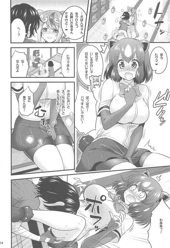 [Hasemi box (Hasemi Ryo)] Motto Seiteki! Pakupaku Friends! 2 (Kemono Friends) - Page 13