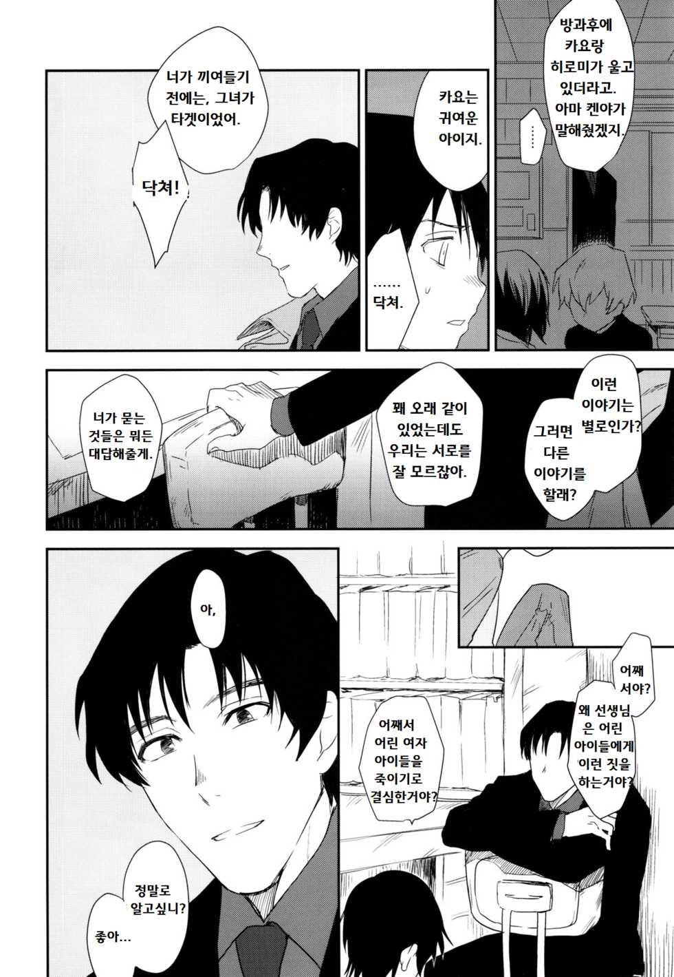 (SUPER25) [hapihapi (Suhoi)] Sayonara Rinri (Boku Dake ga Inai Machi) [Korean] - Page 5