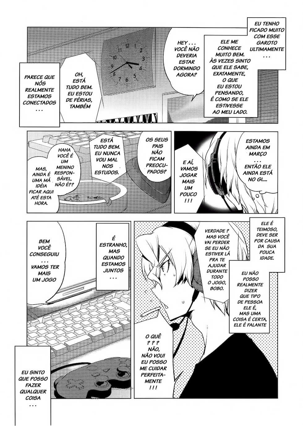 [Suemitsu Dicca] Hiki Kari | Bait and Attack (Koushoku Shounen Vol. 01) [Portuguese-BR] [LIANEF] - Page 3