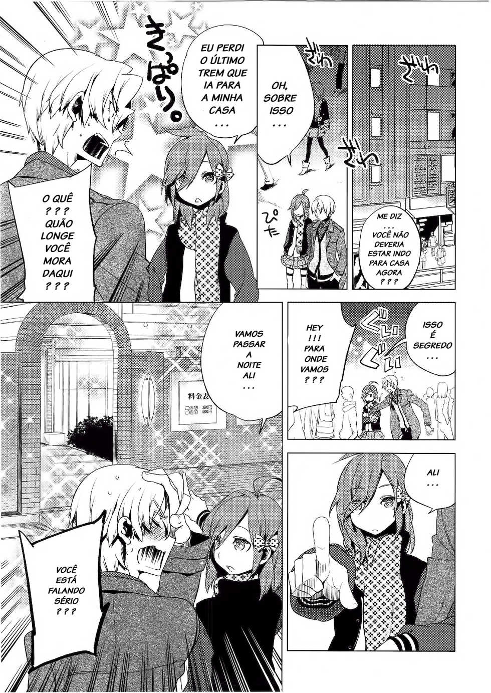 [Suemitsu Dicca] Hiki Kari | Bait and Attack (Koushoku Shounen Vol. 01) [Portuguese-BR] [LIANEF] - Page 7