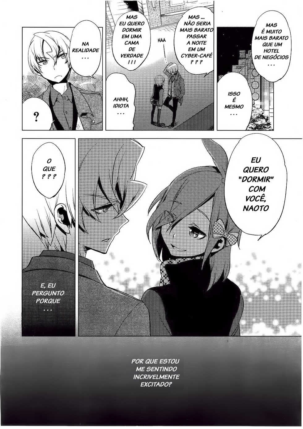 [Suemitsu Dicca] Hiki Kari | Bait and Attack (Koushoku Shounen Vol. 01) [Portuguese-BR] [LIANEF] - Page 8