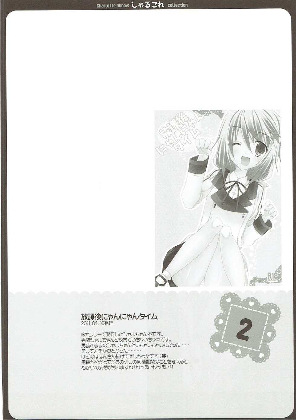 (C85) [Gachapin Mukku. (Mukai Kiyoharu)] CharColle - Charlotte Dunois collection (IS <Infinite Stratos>) - Page 17