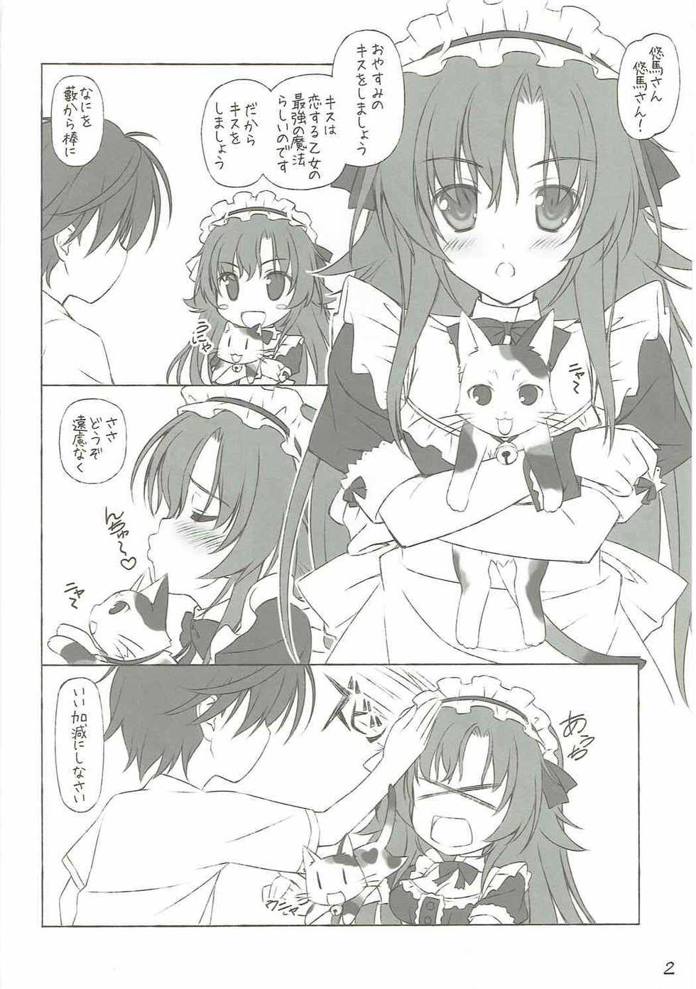 (C85) [GT Works (GT)] Tsuki wa Mujihi na Yoru no Joou (Irotoridori no Sekai) - Page 3