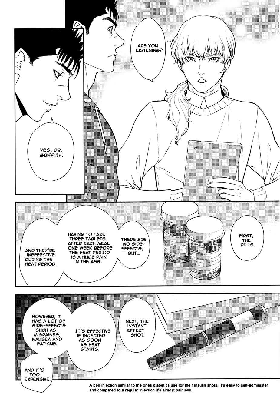 (C89) [Killer Bambi (Matsumoto Inaki)] Heartache 3 (Berserk) [English] [cseg64] - Page 5
