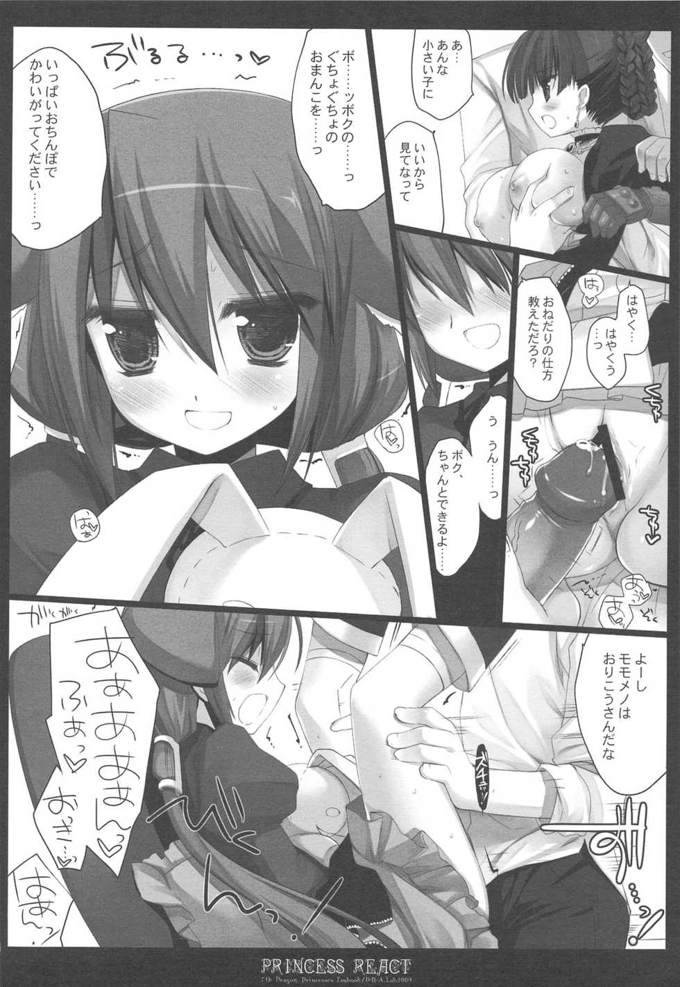 (COMIC1☆3) [D.N.A.Lab. (Miyasu Risa)] PRINCESS REACT (7th Dragon) - Page 7