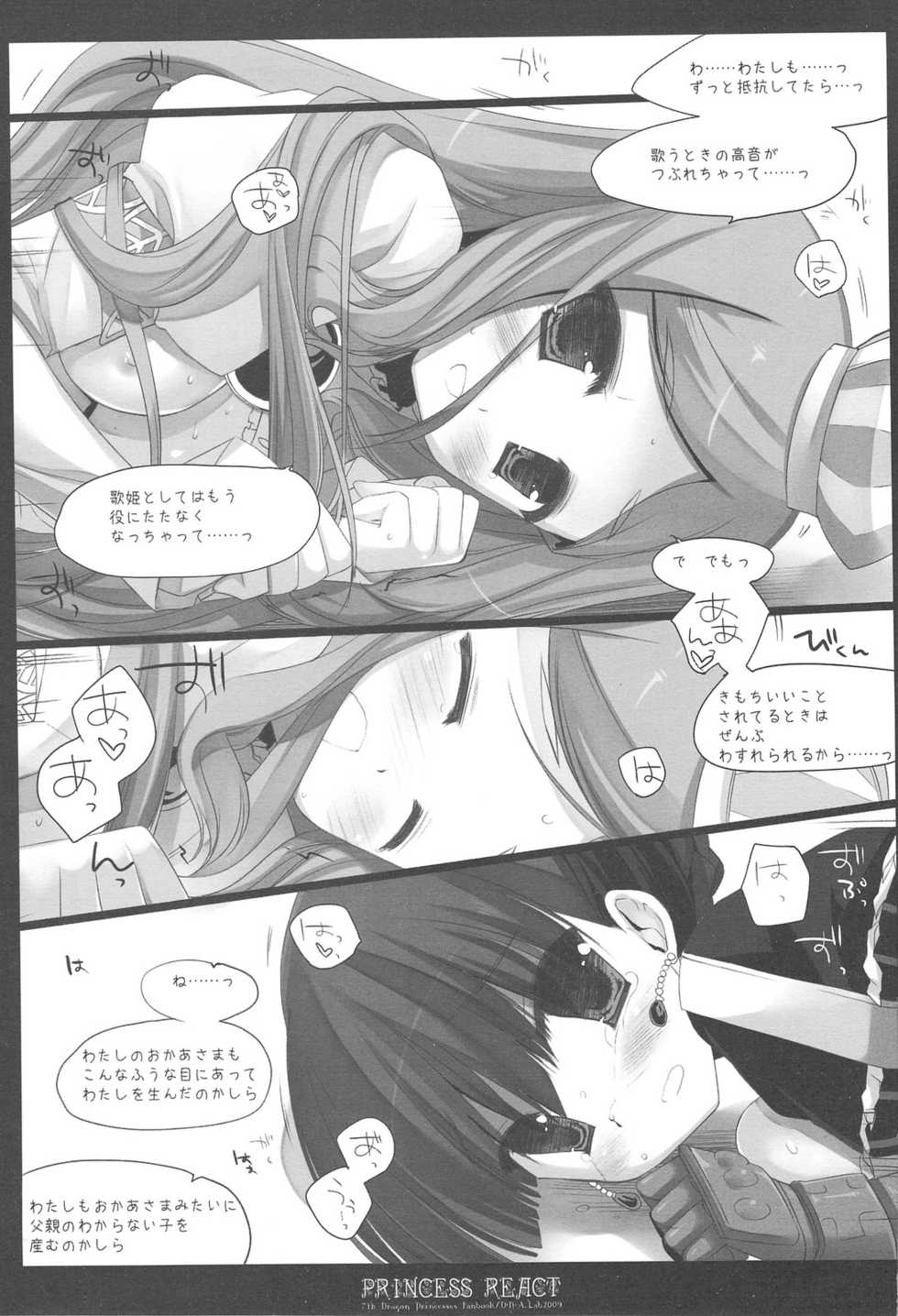 (COMIC1☆3) [D.N.A.Lab. (Miyasu Risa)] PRINCESS REACT (7th Dragon) - Page 22