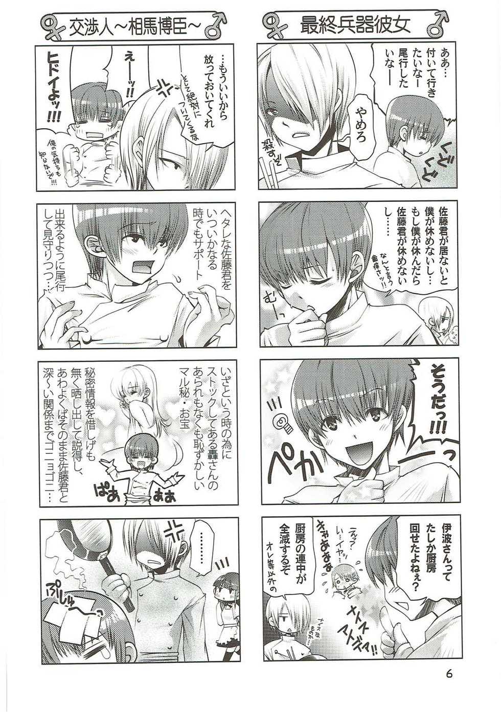 (C81) [BlackBox (Fukufukuan)] WARNING 2 (WORKING!!) - Page 5