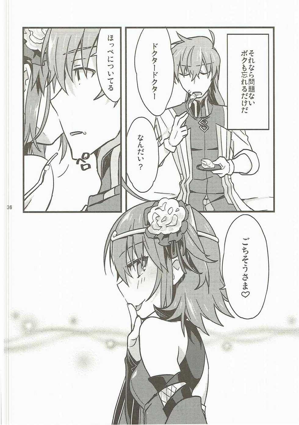 (SUPER26) [Un-moto Shoko (Un-moto)] Giji Genkai Toppa Jikken Houkokusho 02 (Fate/Grand Order) - Page 35