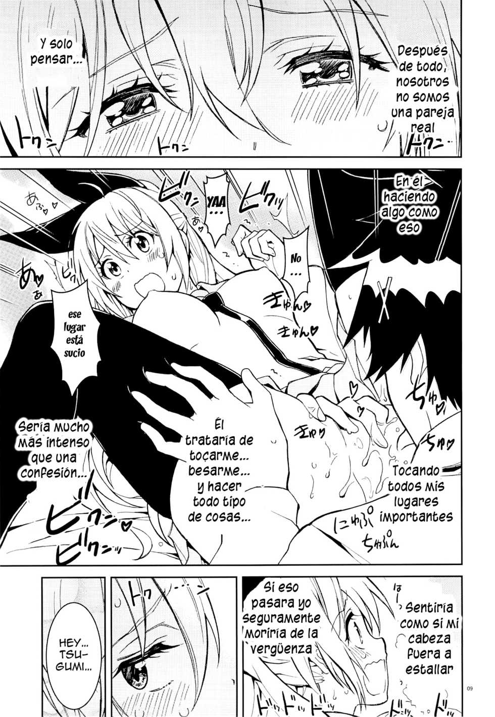 (C87) [Project Harakiri (Kaishaku)] Nisenisekoi 5 (Nisekoi) [Spanish] [Eromonogatari] - Page 8