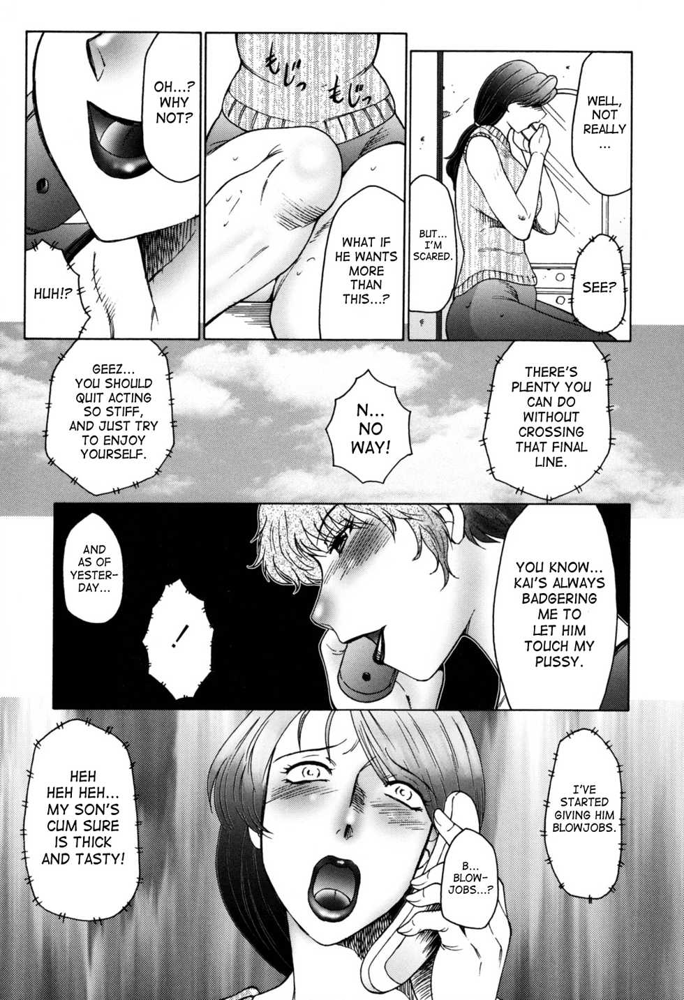 [Fuusen Club] Boshino Toriko - The Captive of Mother and the Son Ch. 1-5 [English] [SaHa] [Decensored] - Page 40