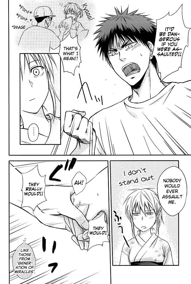 [Akatsukiiro (Kawamoto)] Kagami-kun to Kuroko-san no Natsu. (Kuroko no Basuke) [English] [biribiri] - Page 15