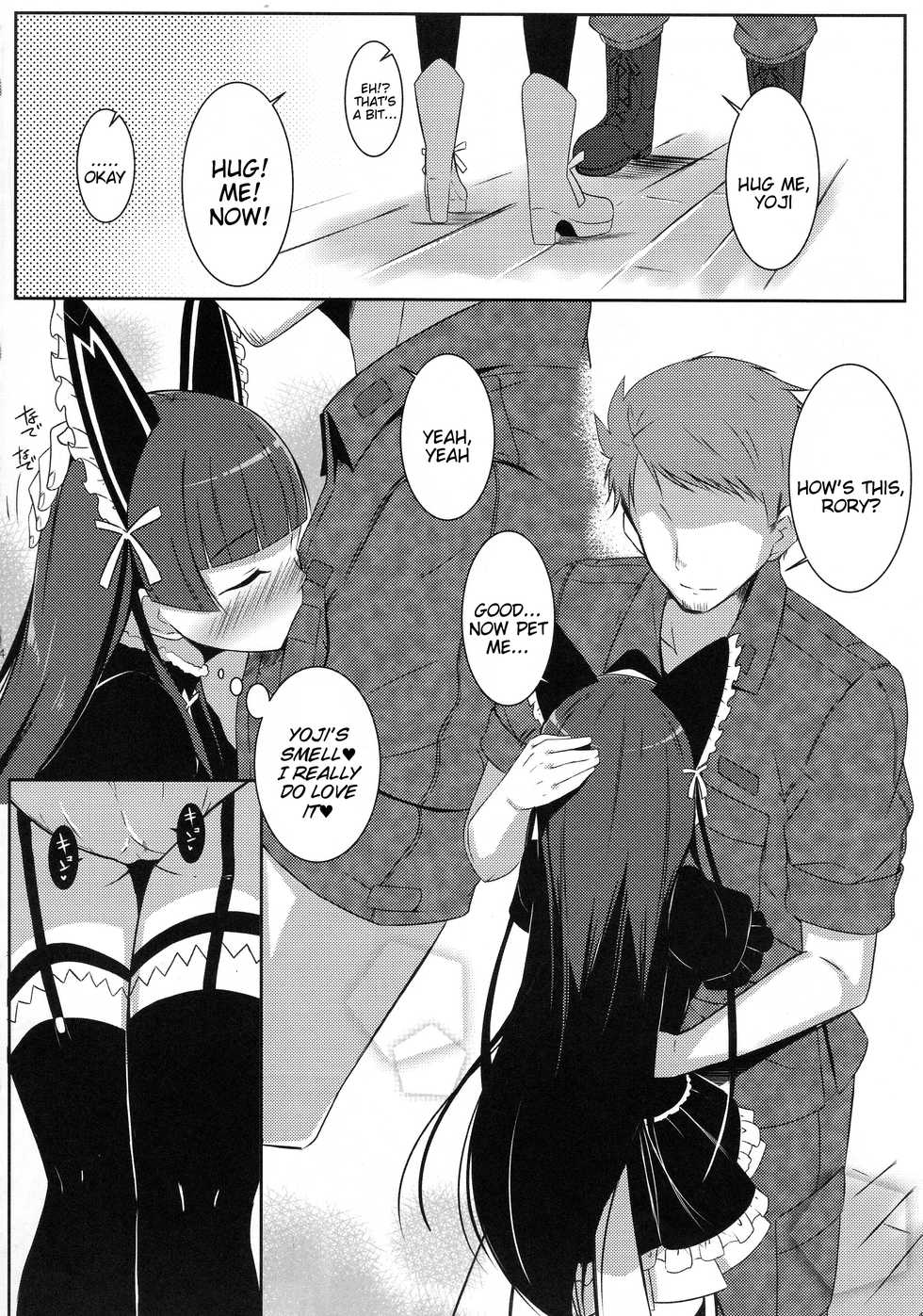 (COMIC1☆10) [Matatabi Sanjou (HaRu)] Nee, Gohoubi Choudai (Gate: Jieitai Kano Chi nite, Kaku Tatakaeri) [English] [Tigoris Translates] - Page 6