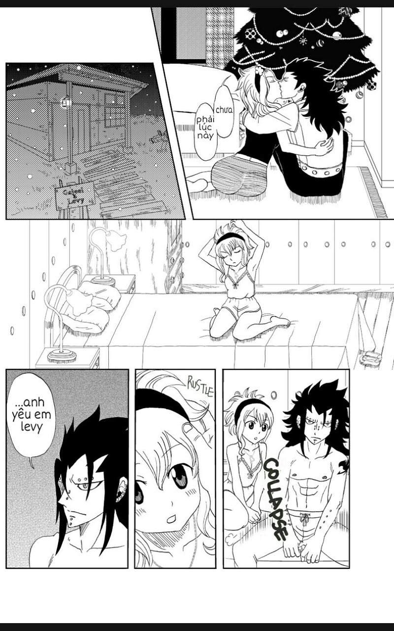 [Cashew] GajeeLevy Christmas Manga (Fairy Tail) [Vietnamese Tiếng Việt] [GÓC HENTAI] - Page 4