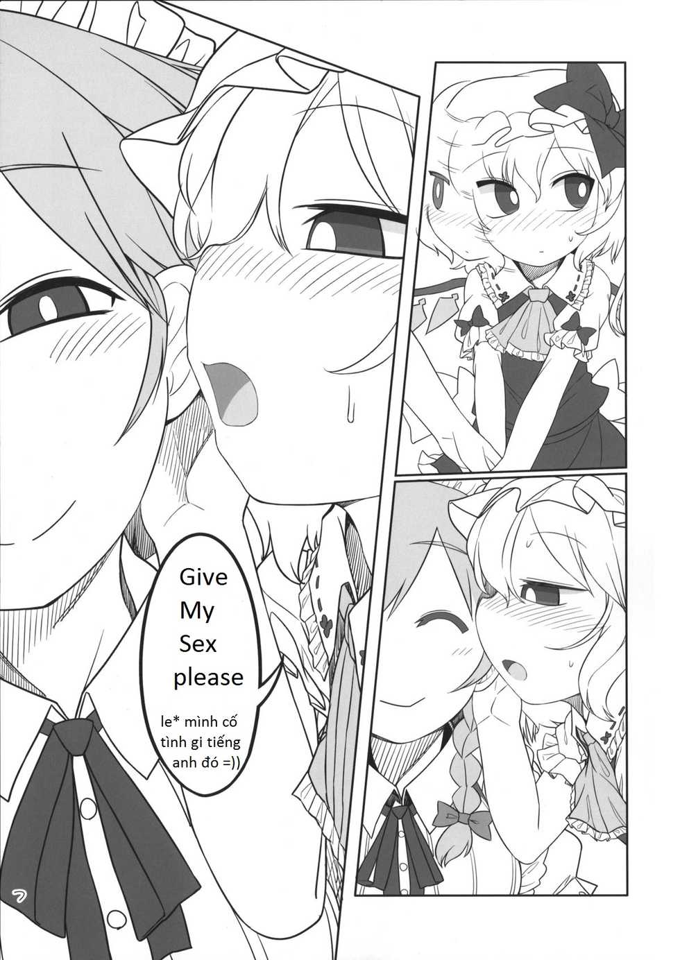 (Reitaisai 12) [Yashiya (YASSY)] SakuFla (Touhou Project) [Vietnamese Tiếng Việt] [1conech vs quạbubumaru] - Page 4