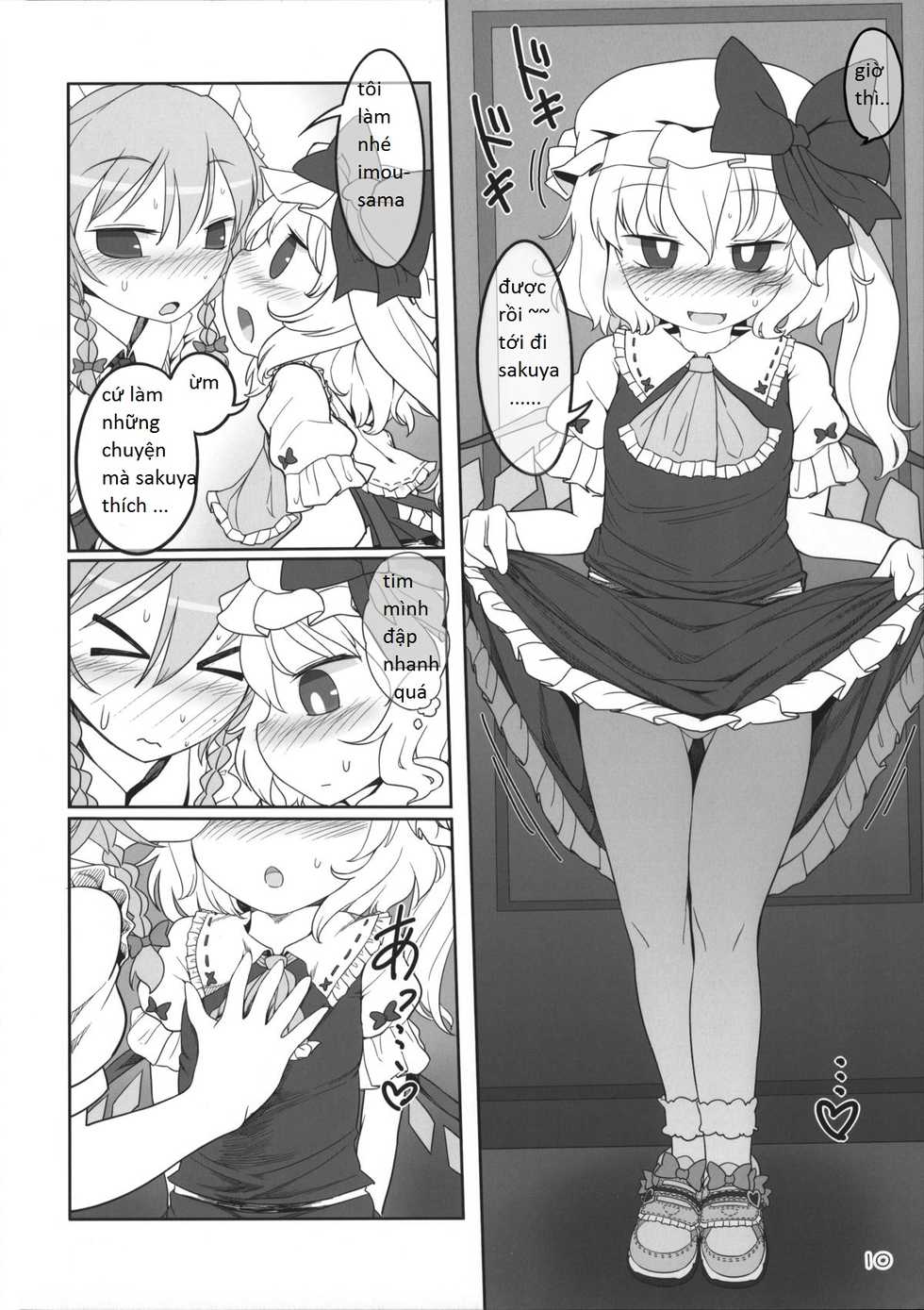 (Reitaisai 12) [Yashiya (YASSY)] SakuFla (Touhou Project) [Vietnamese Tiếng Việt] [1conech vs quạbubumaru] - Page 7