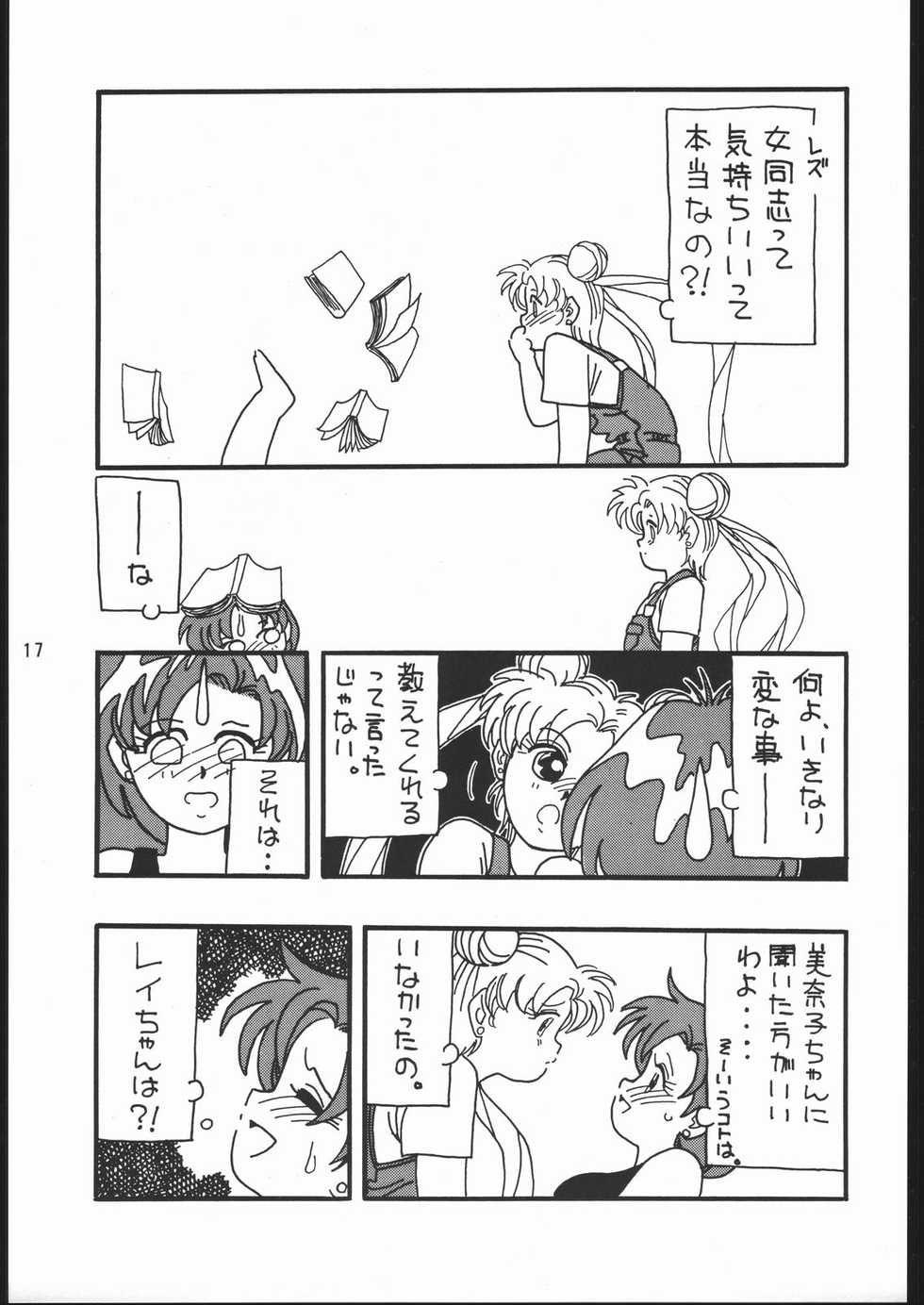 [Dotou no M Kikaku] うさぎがぴょんR (Bishoujo Senshi Sailor Moon) - Page 16