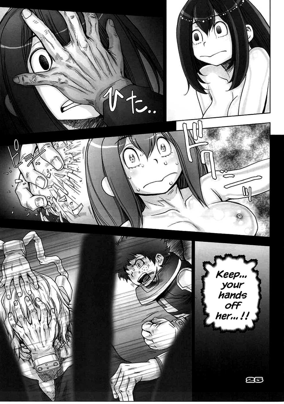 [Studio Tapa Tapa (Sengoku-kun)] Kaeru desuga, nanika? (Boku no Hero Academia) [English] {Hennojin} - Page 24