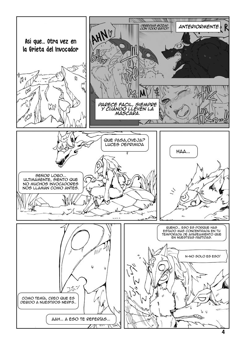 [Wag The Dog (Shijima)] How does hunger feel? 3 (League of Legends) [Spanish] [Digital] - Page 4