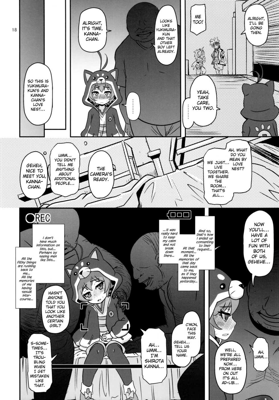 (C89) [HellDevice (nalvas)] Mesuinu Marking (Battle Spirits Burning Soul) [English] {Hennojin} - Page 18