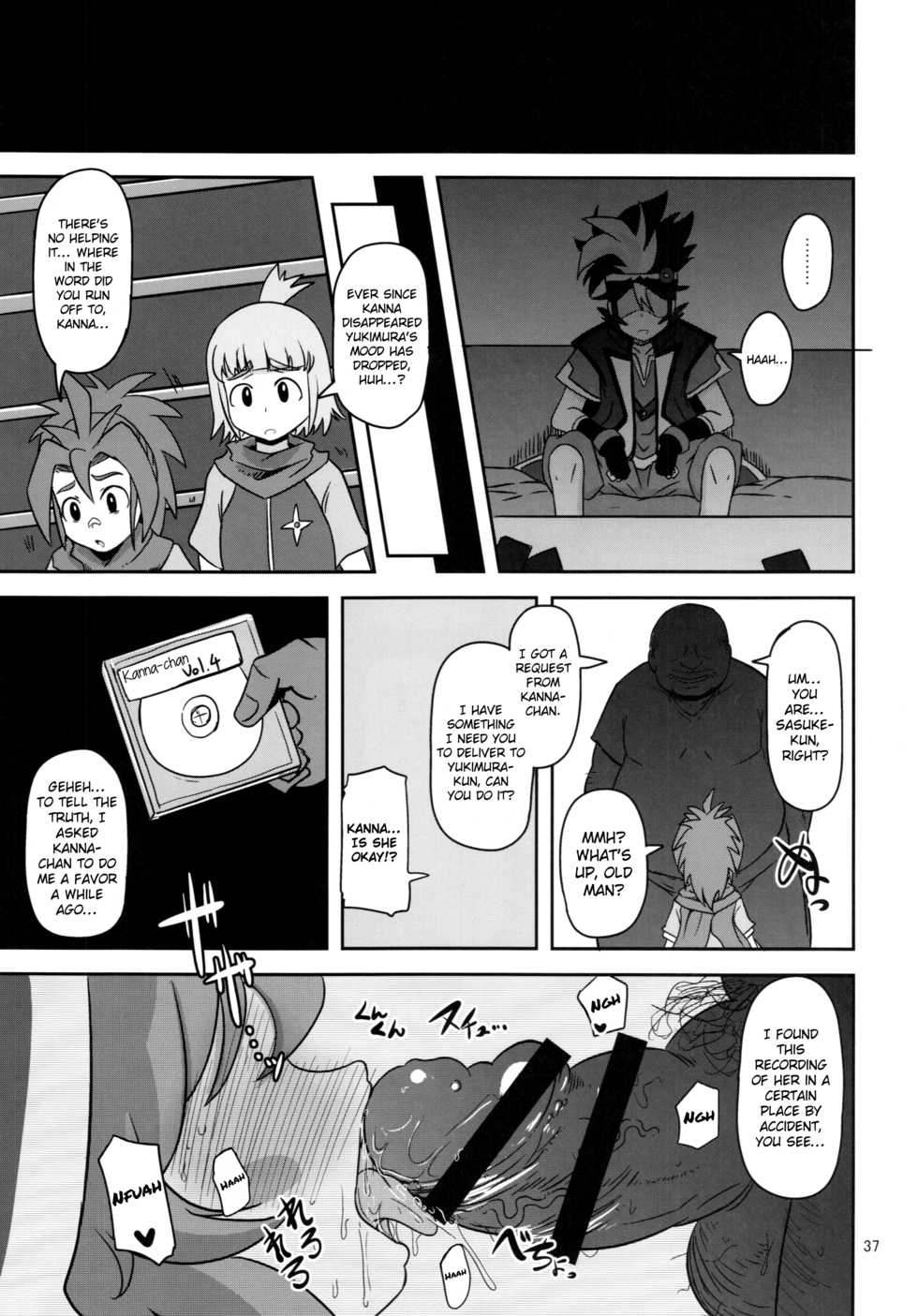 (C89) [HellDevice (nalvas)] Mesuinu Marking (Battle Spirits Burning Soul) [English] {Hennojin} - Page 37