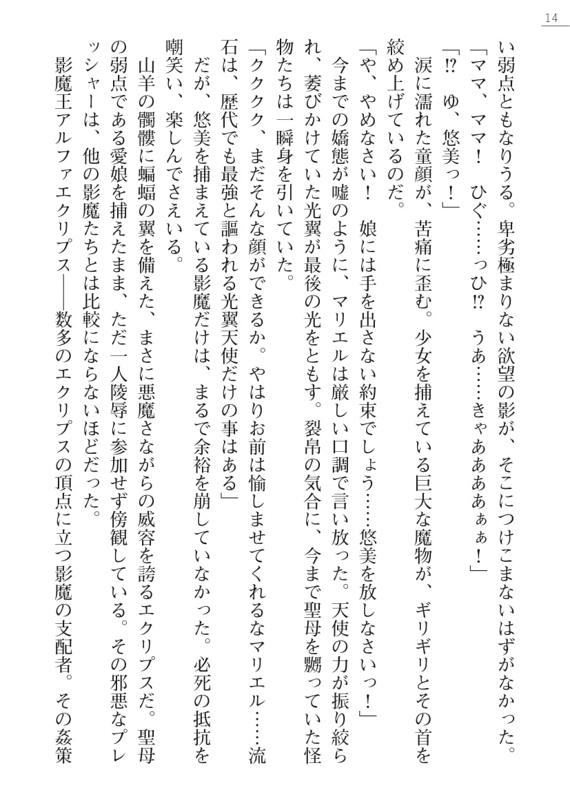 [Kuroi Hiroki, Honmachi Keisuke] Seibo Tenshi Mariel Haunting Memory - Page 14