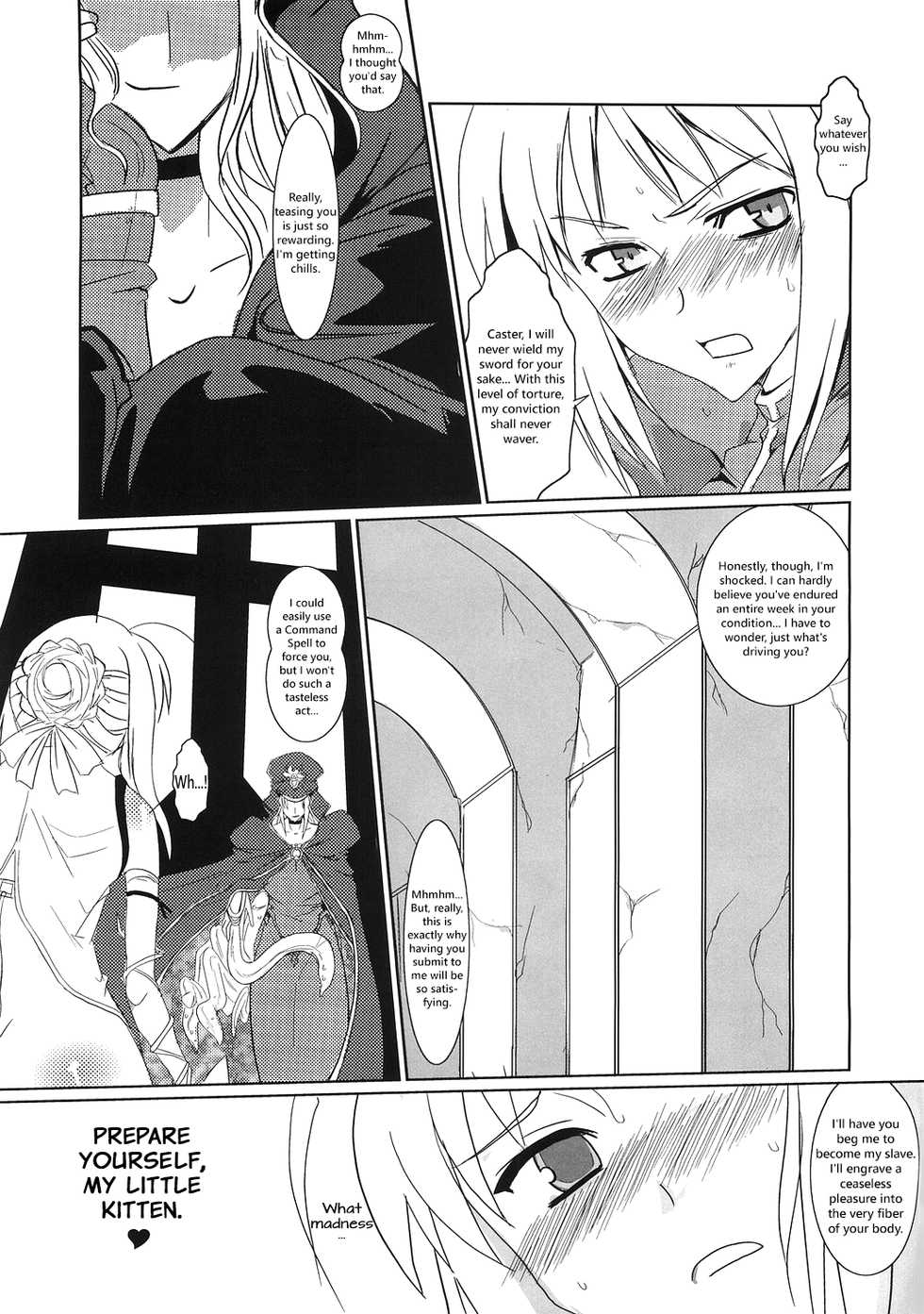 (SC31) [YOMOTHUHIRASAKA (bbsacon)] Saber Anal Slave (Fate/stay night) [English] =LWB= - Page 3