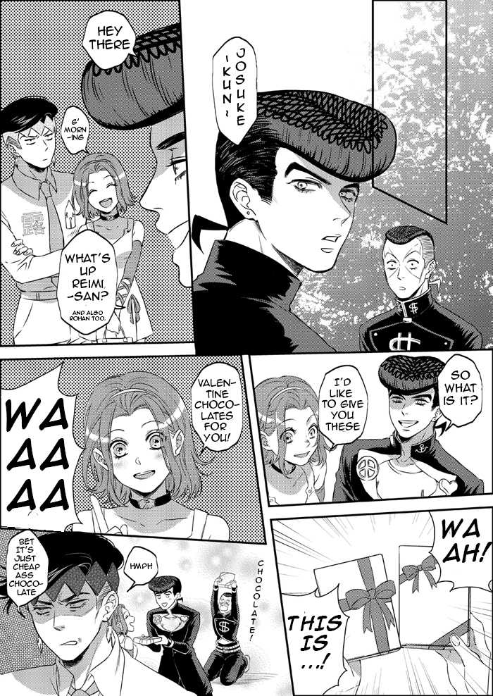[Leisure*Cafe (Rin*)] Sweet Chocolate (Jojo's Bizarre Adventure) [English] [Decensored] - Page 4