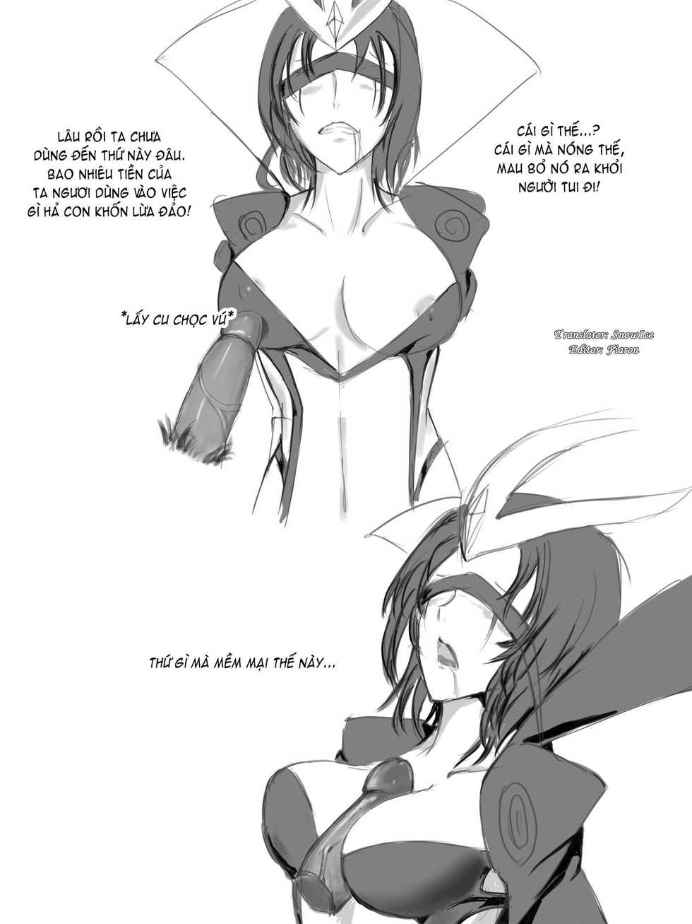 (Kumiko) Leblanc x Talon (League of Legends) [Vietnamese Tiếng Việt] [Fiaron & SnowIce] - Page 9