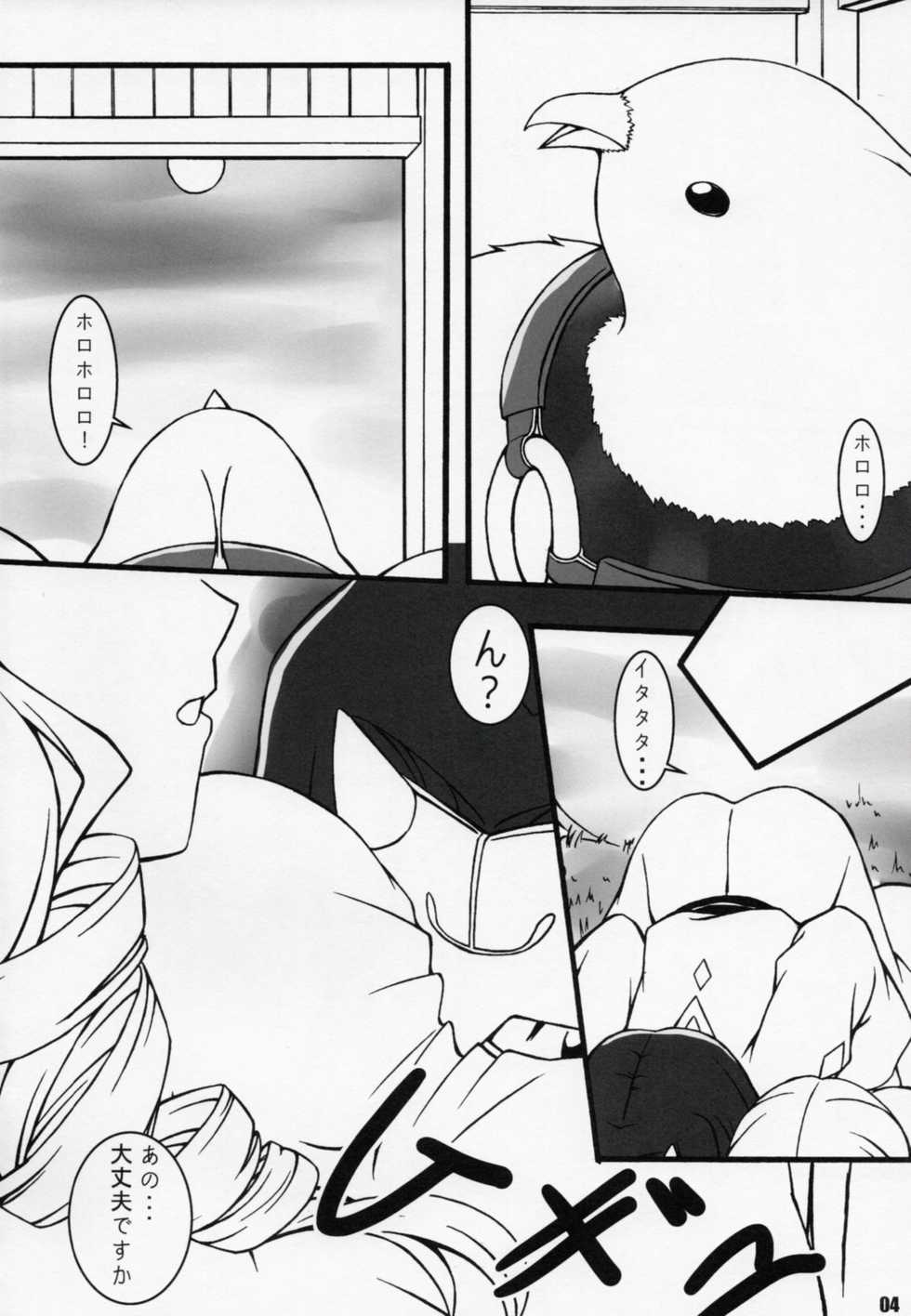 (C91) [BABY PINK!! (Minase Yuu)] Yougen Aika (Utawarerumono Itsuwari no Kamen) - Page 3