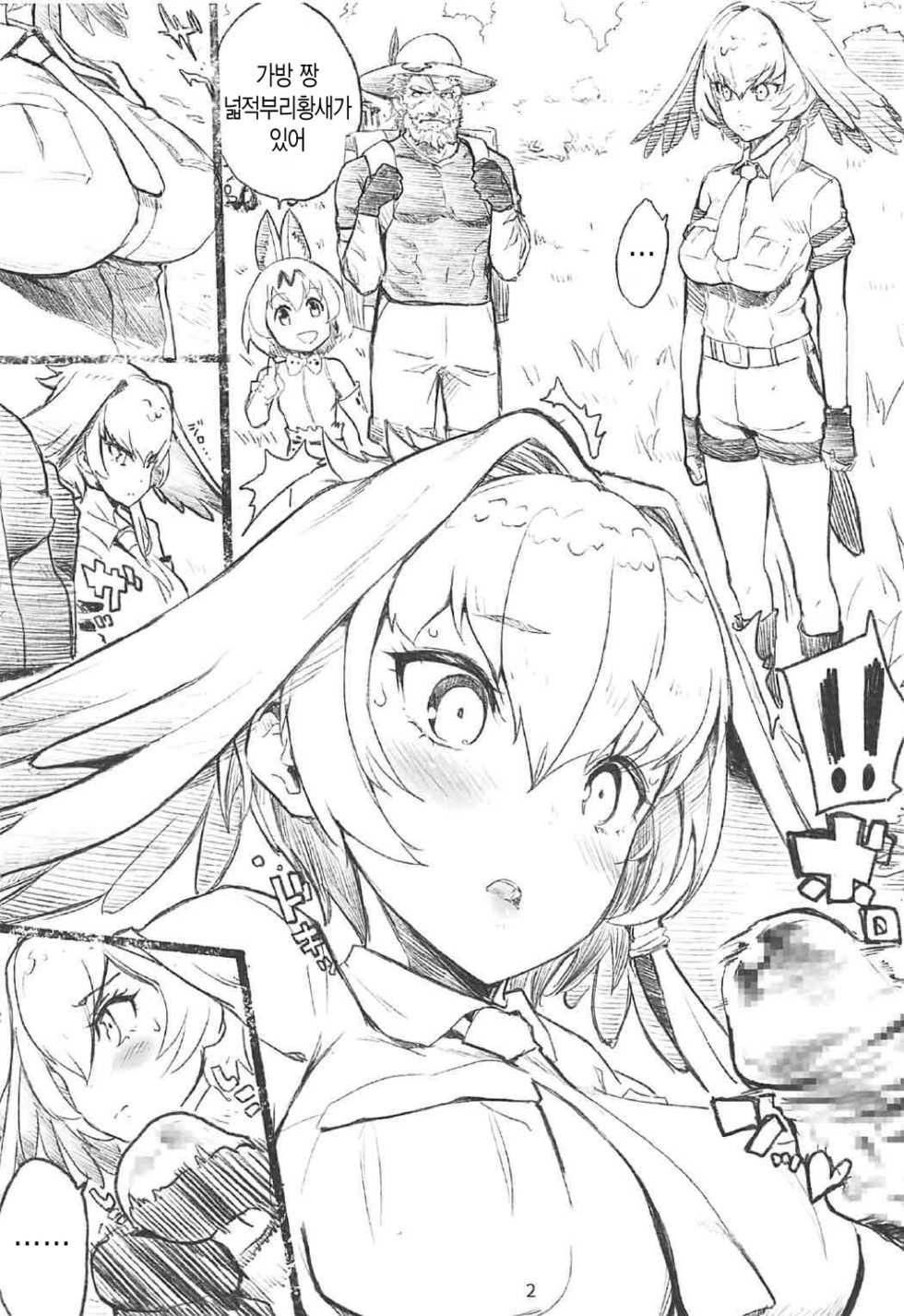(COMIC1☆11) [Nylon 100% (Nylon)] R18 RED DATA BOOK (Kemono Friends) [Korean] [N&GT] - Page 3