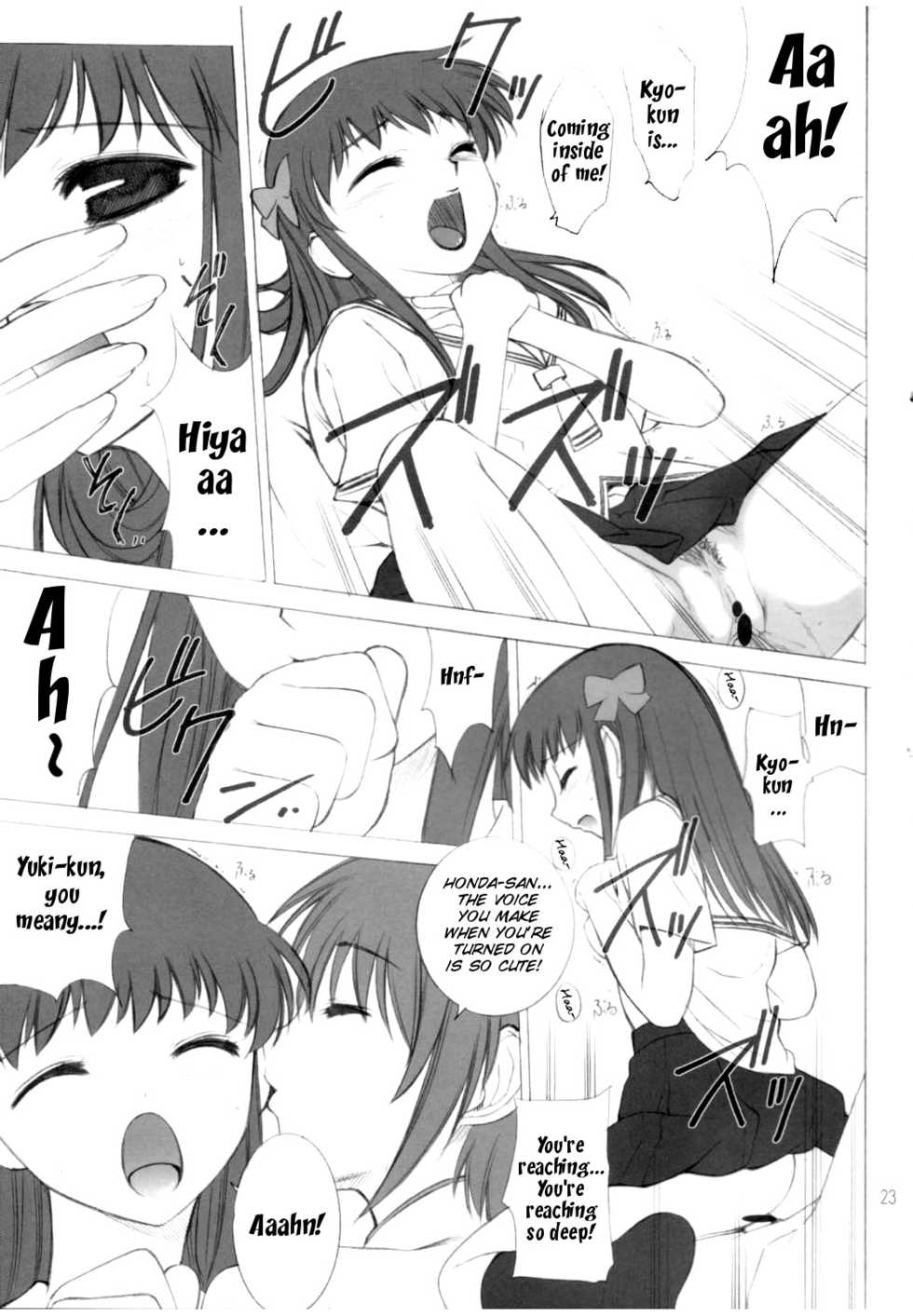 (CR31) [Oh!saka Spirits (Various)] Hyouketsu Kajuu (Fruits Basket) [English] [SMDC] - Page 23