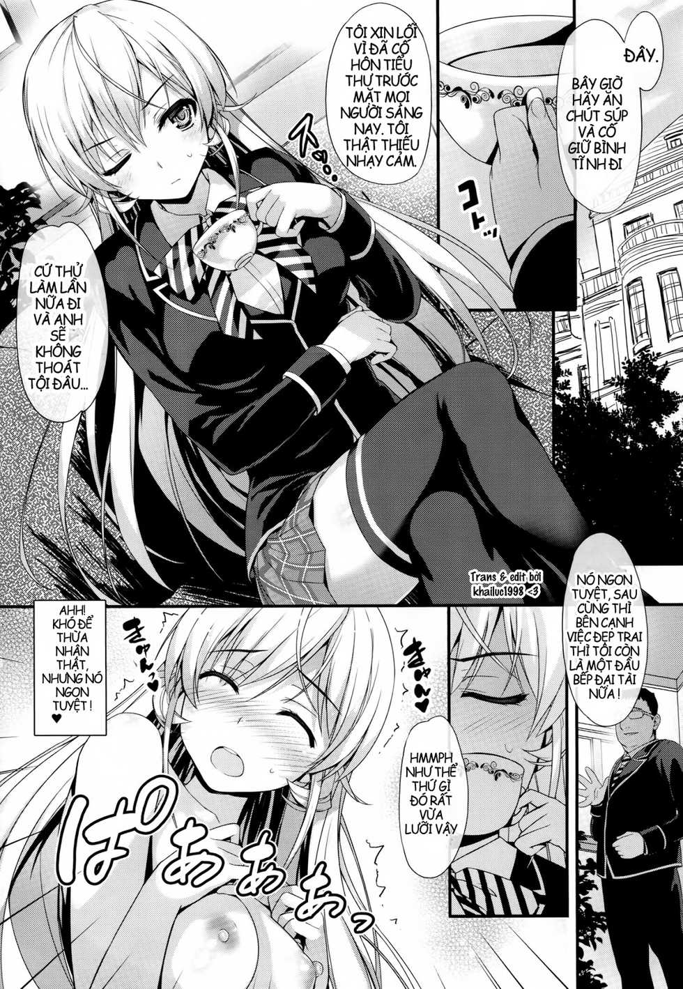 (COMIC1☆9) [MUGENKIDOU A (Tomose Shunsaku)] Erina-sama to Choushoku o | Breakfast with Erina-sama (Shokugeki no Soma) [Vietnamese Tiếng Việt] [Hentailxers] - Page 3