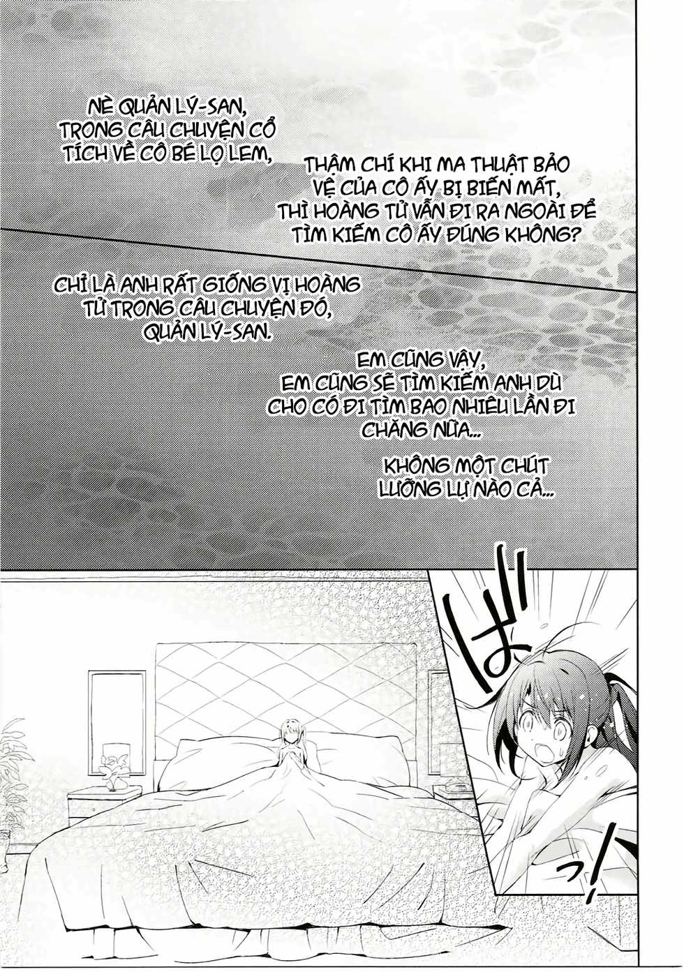 (C91) [koinu computer (Motoyon)] Ningyo wa Yuki 2 Sharin Heart - Anyone can play guitar And they won't be a nothing anymore 2 He gave me the eye (THE IDOLM@STER CINDERELLA GIRLS) [Vietnamese] [Demon Victory Team] - Page 32