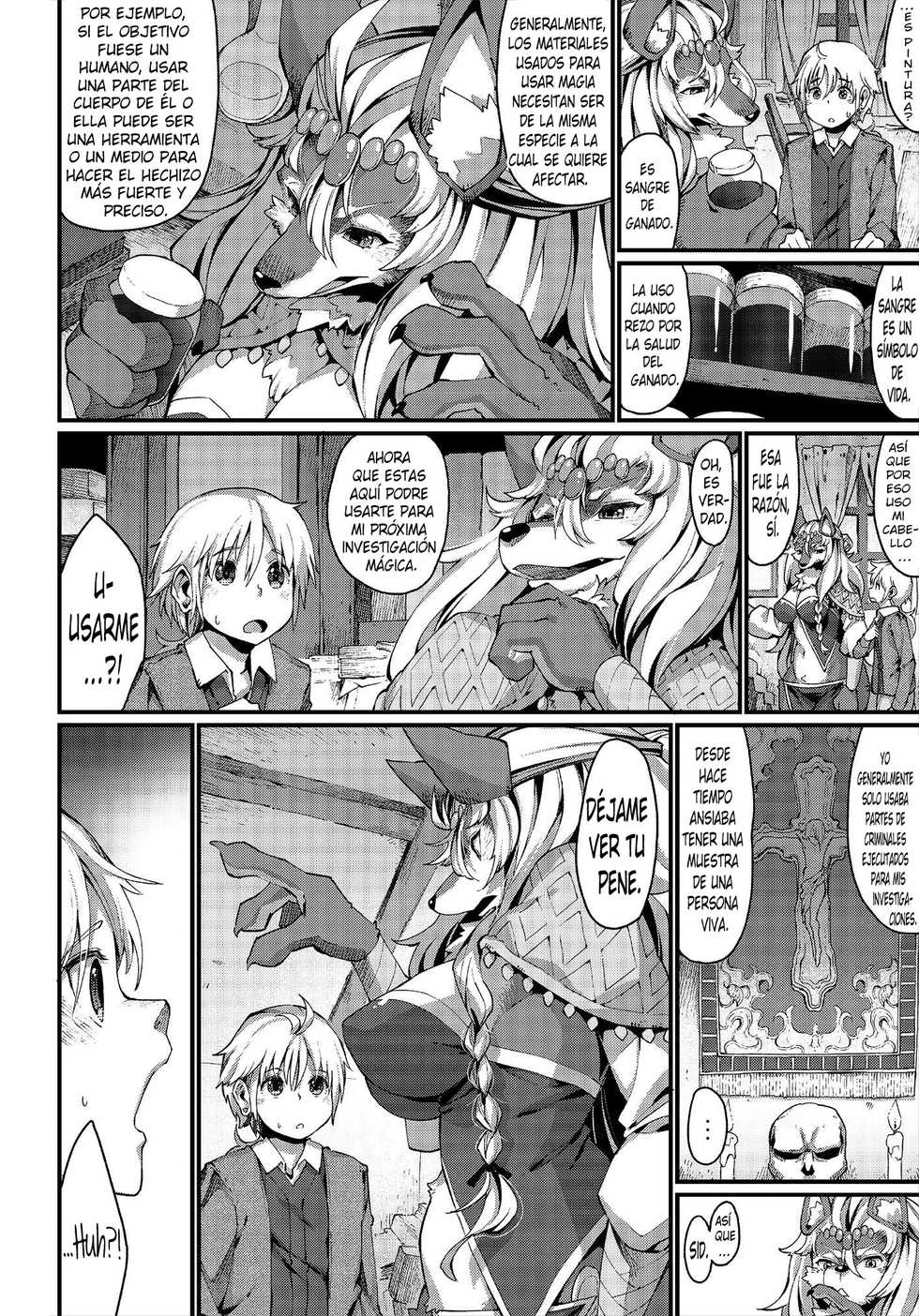 [Nenemaru] love is a curse | El Amor Es Una Maldición (Koisuru Kemono to Jingai wa...) [Spanish] [kalock] [Digital] - Page 6