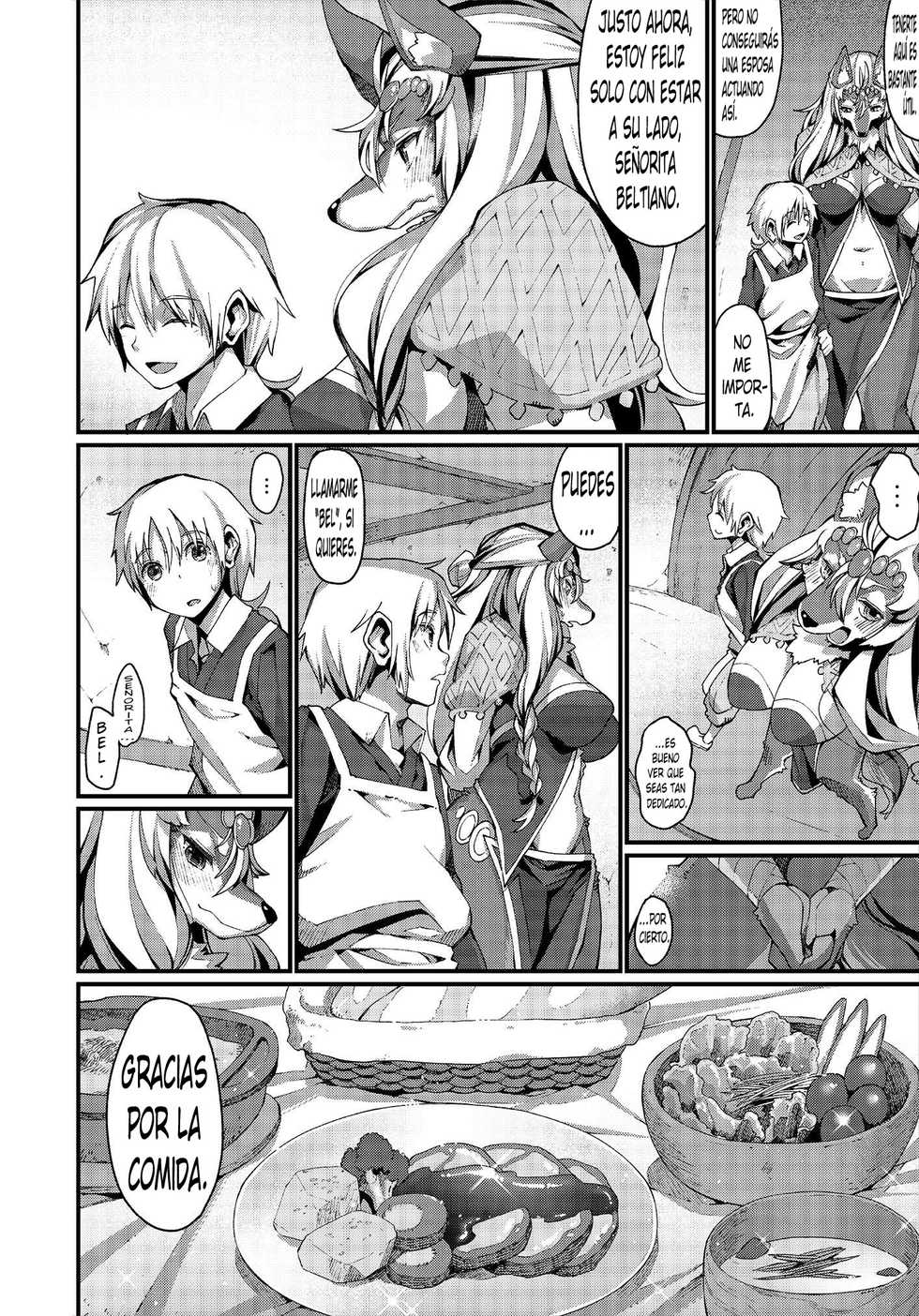 [Nenemaru] love is a curse | El Amor Es Una Maldición (Koisuru Kemono to Jingai wa...) [Spanish] [kalock] [Digital] - Page 12