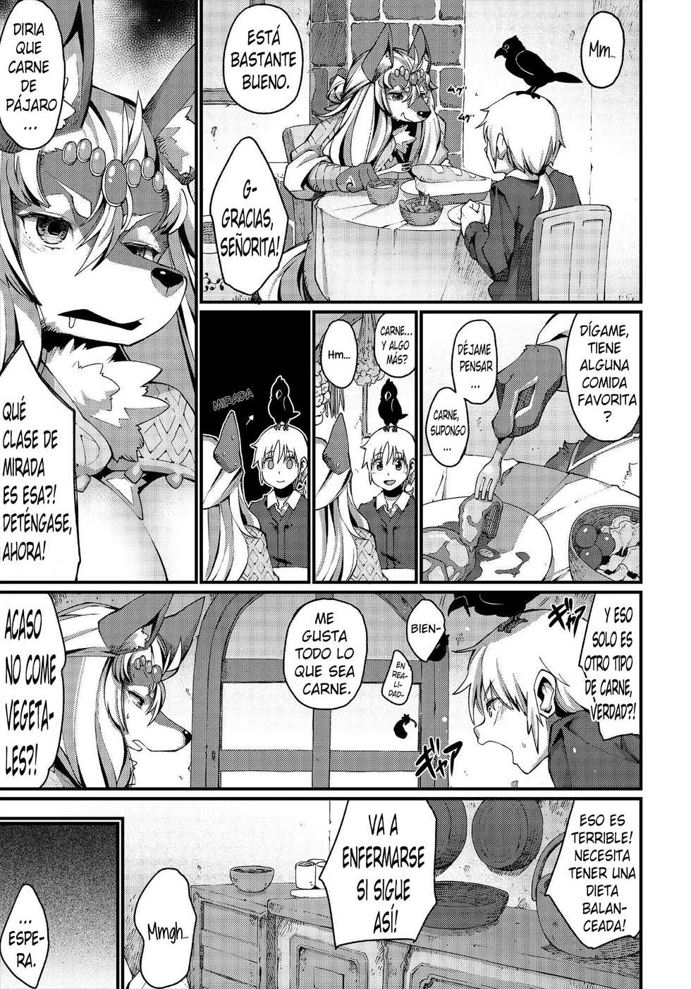 [Nenemaru] love is a curse | El Amor Es Una Maldición (Koisuru Kemono to Jingai wa...) [Spanish] [kalock] [Digital] - Page 13