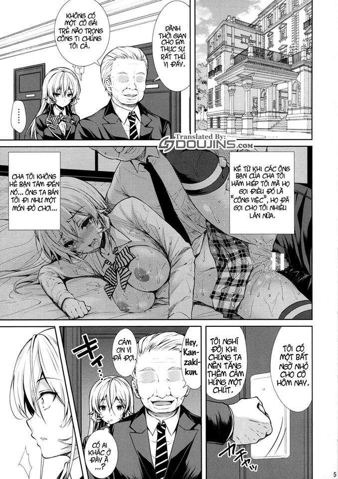 (C91) [Sugar*Berry*Syrup (Kuroe)] Erina-sama Ura Settai Nisarame (Shokugeki no Soma) [Vietnamese Tiếng Việt] [Rebelliones Team] - Page 4