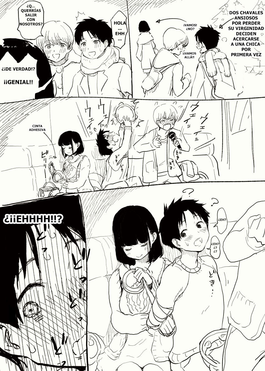 [Himawari no Tane] Pegging comic (Spanish) - Page 1