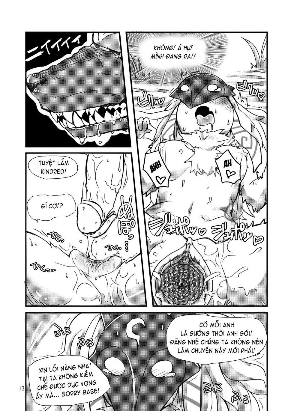 (C89) [Wag The Dog (Shijima)] How does hunger feel? (League of Legends) [Vietnamese Tiếng Việt] [Fiaron] - Page 12