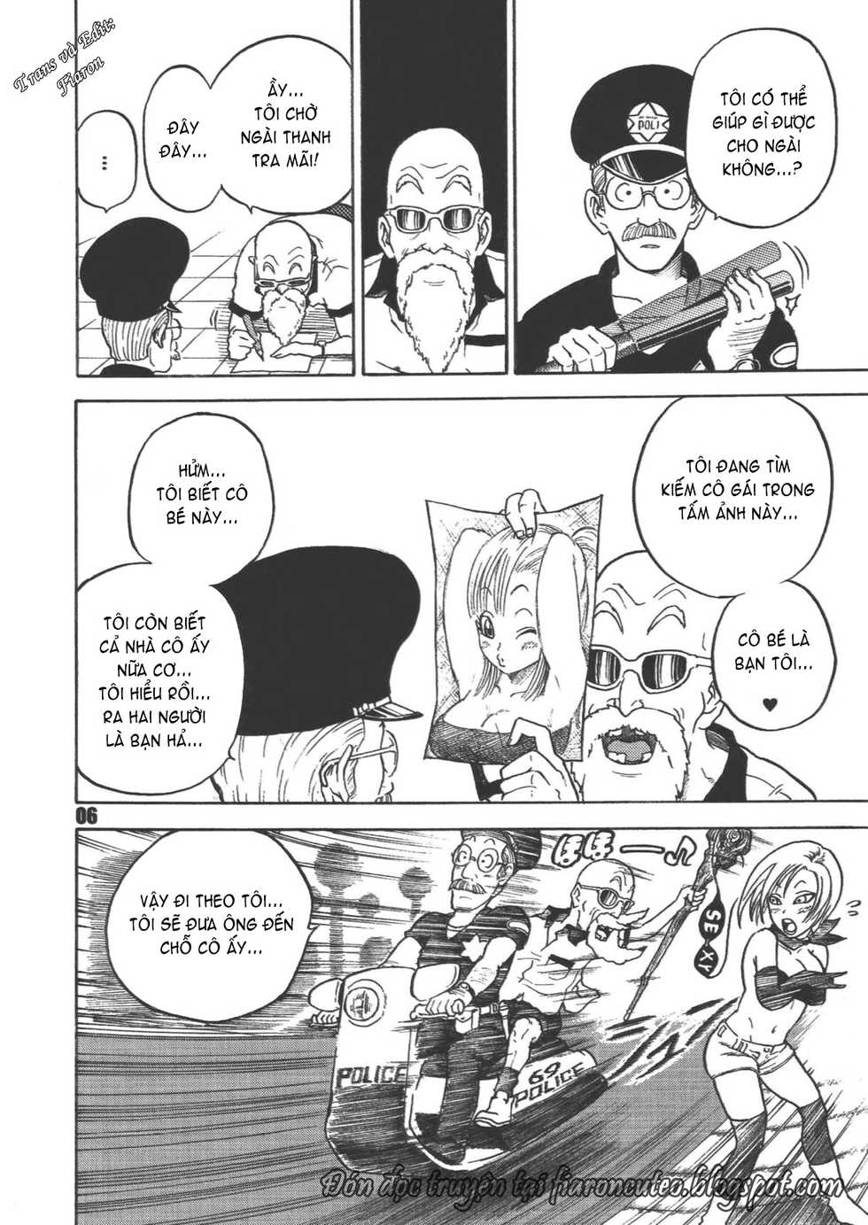 [Dangan Minorz] Dangan Ball Maki no Ichi - Nishi no Miyako no Harenchi Jiken (Dragon Ball) [Vietnamese Tiếng Việt] [Fiaron] - Page 6