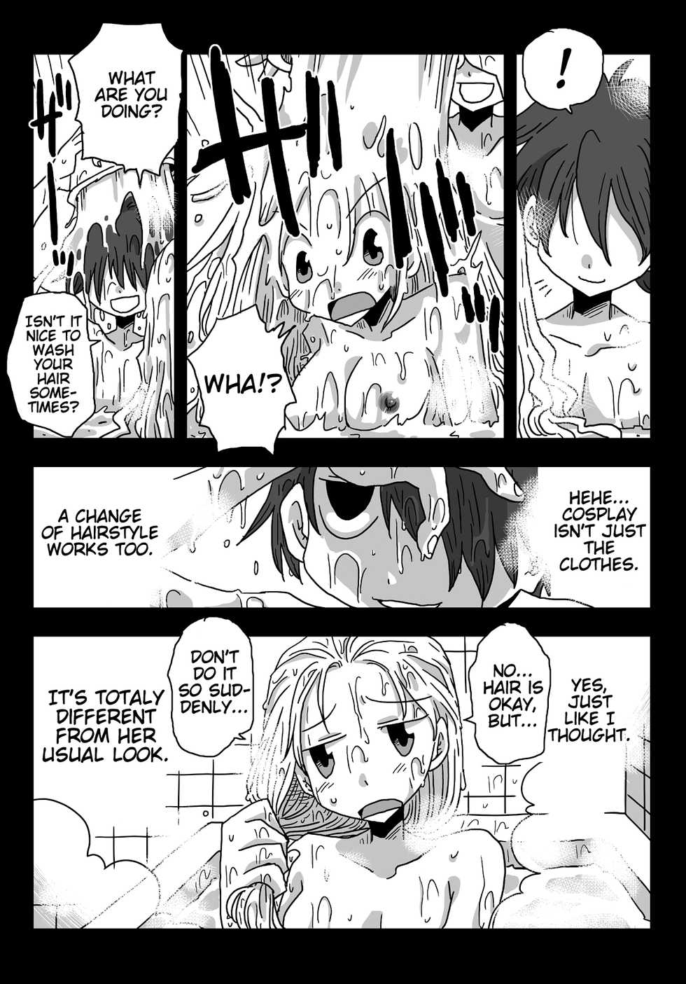 [Amahara Teikoku (Amahara)] Teisou Gyakuten Sekai Kawashima-san to no Hibi [English] [Na-mi-da] - Page 24