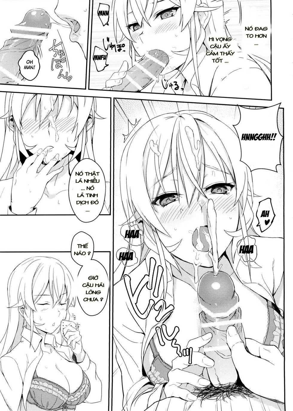 (C89) [LOFLAT (Prime)] Erina-sama no Secret Recipe (Shokugeki no Soma) [Vietnamese Tiếng Việt] [Góc Hentai] - Page 15