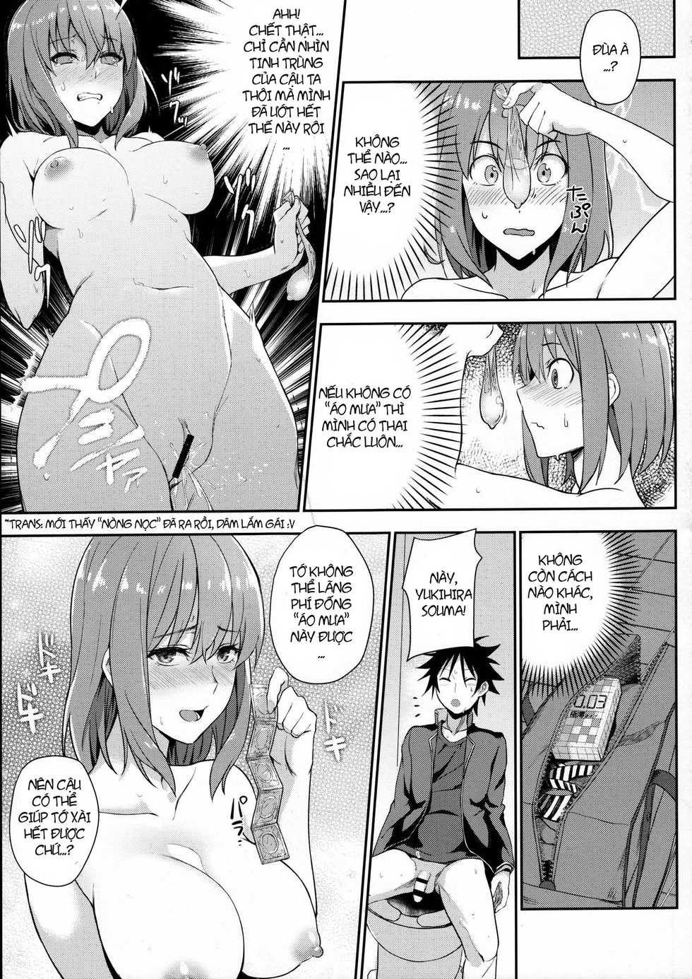 (C91) [LOFLAT (Prime)] Secret Recipe 3-shiname | Secret Recipe #3 (Shokugeki no Soma) [Vietnamese Tiếng Việt] - Page 11