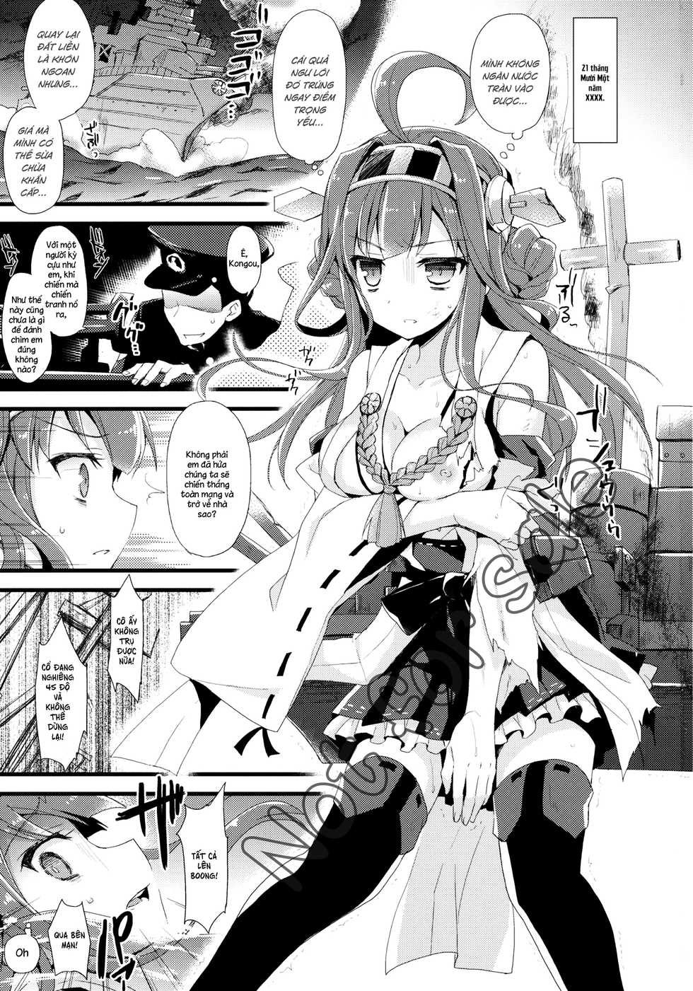 (SC61) [AYUEST (Ayuya)] ・-・・ --- ・・・- ・ Namima ni Kiyuru LoveSong | A Love Song that Disappears into the Waves (Kantai Collection -KanColle-) [Vietnamese Tiếng Việt] [XXX Inc.] - Page 3