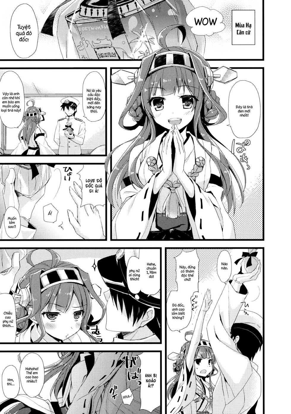 (SC61) [AYUEST (Ayuya)] ・-・・ --- ・・・- ・ Namima ni Kiyuru LoveSong | A Love Song that Disappears into the Waves (Kantai Collection -KanColle-) [Vietnamese Tiếng Việt] [XXX Inc.] - Page 6