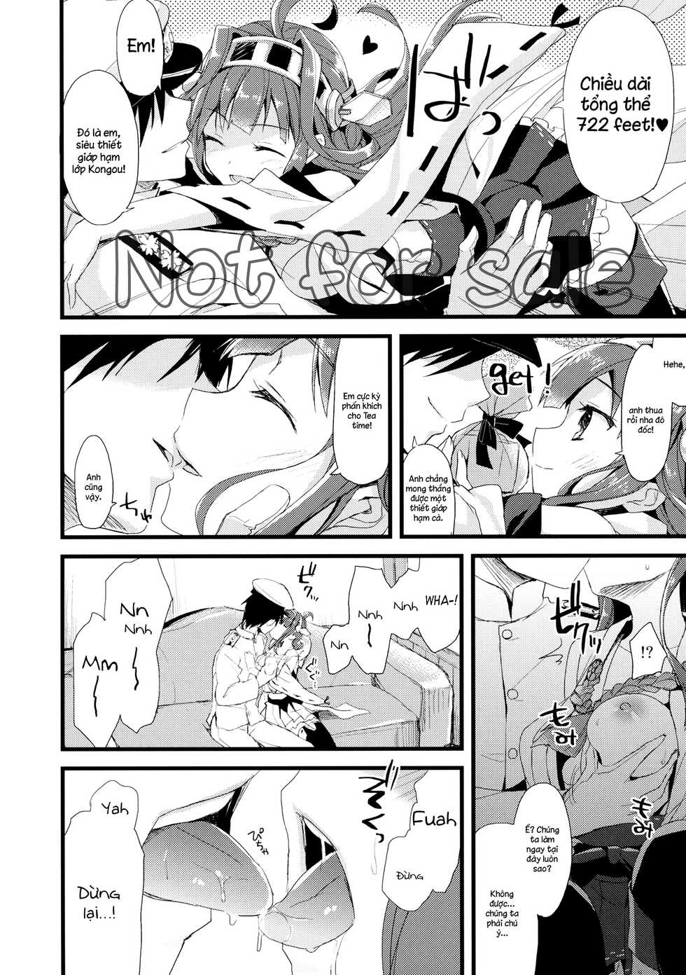(SC61) [AYUEST (Ayuya)] ・-・・ --- ・・・- ・ Namima ni Kiyuru LoveSong | A Love Song that Disappears into the Waves (Kantai Collection -KanColle-) [Vietnamese Tiếng Việt] [XXX Inc.] - Page 7