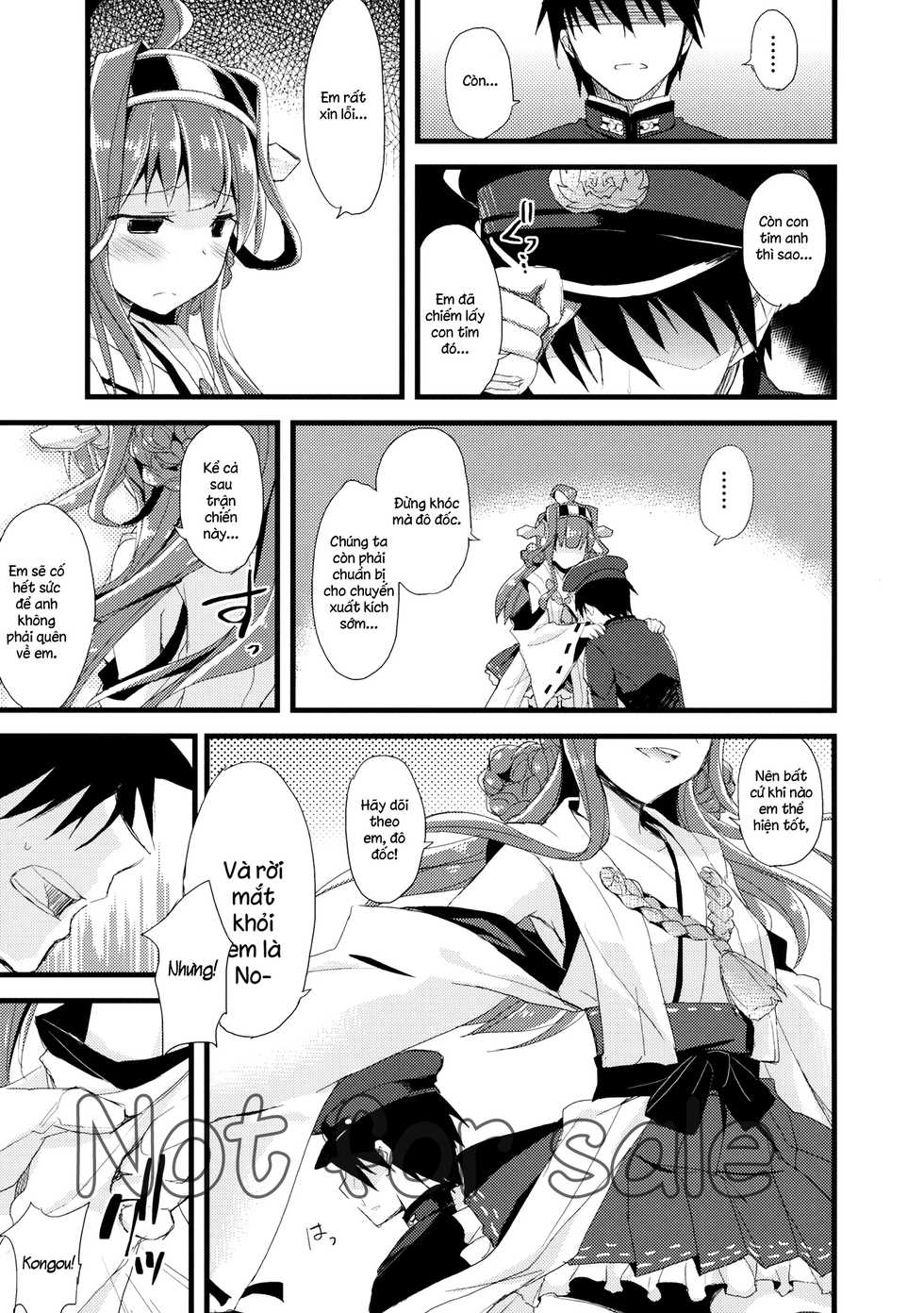 (SC61) [AYUEST (Ayuya)] ・-・・ --- ・・・- ・ Namima ni Kiyuru LoveSong | A Love Song that Disappears into the Waves (Kantai Collection -KanColle-) [Vietnamese Tiếng Việt] [XXX Inc.] - Page 20