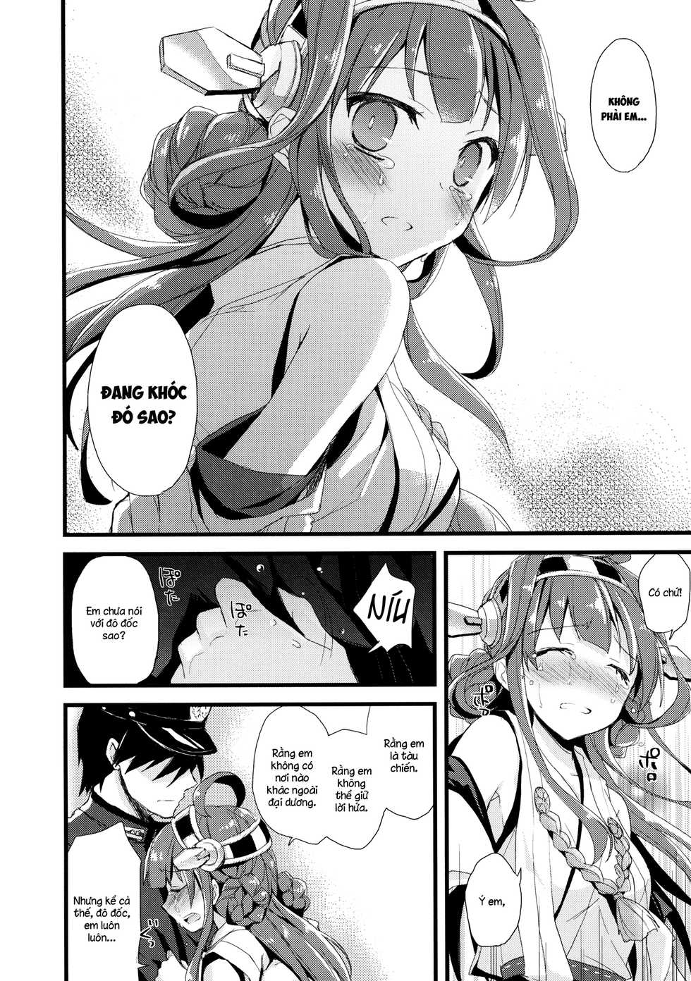 (SC61) [AYUEST (Ayuya)] ・-・・ --- ・・・- ・ Namima ni Kiyuru LoveSong | A Love Song that Disappears into the Waves (Kantai Collection -KanColle-) [Vietnamese Tiếng Việt] [XXX Inc.] - Page 21