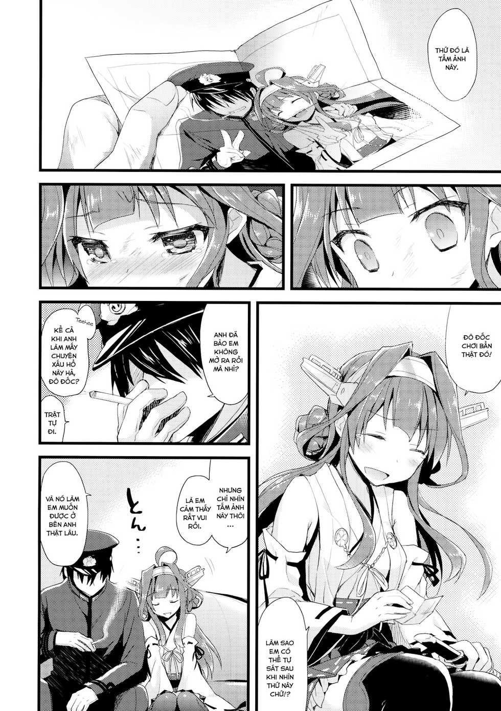 (C85) [AYUEST (Ayuya)] Koyoi no Yume wa Nami, Nami (Kantai Collection -KanColle-) [Vietnamese Tiếng Việt] [XXX Inc.] - Page 16
